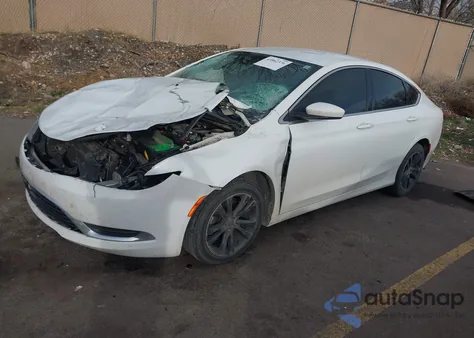 2015 Chrysler 200 Limited from USA, damaged, VIN 1C3CCCAB1FN688449